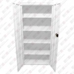 Gabinete Metálico Universal 180cm Blanco